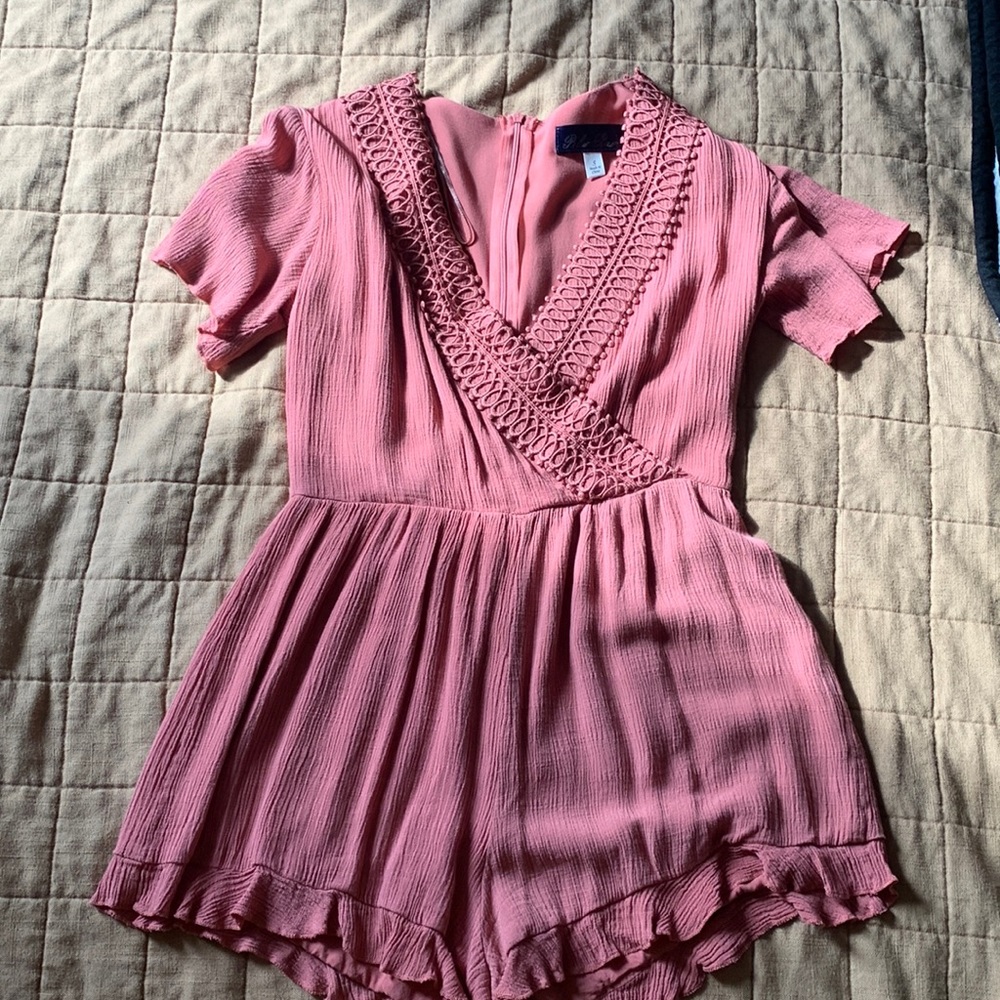 Pastel Pink Romper